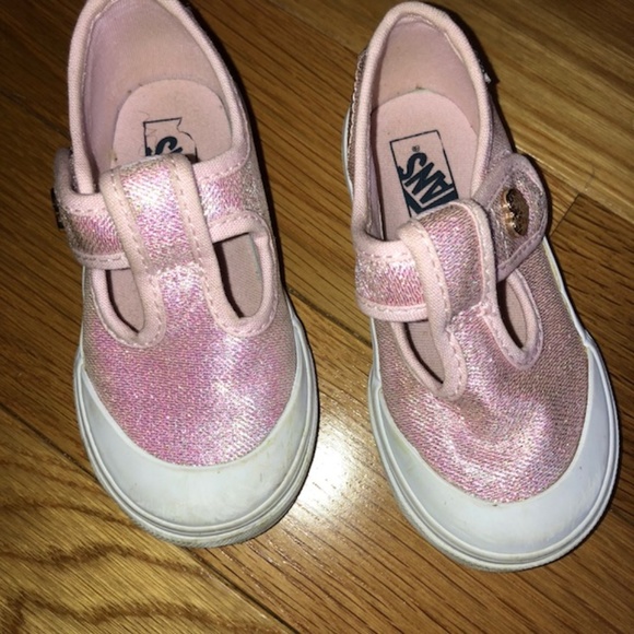 pink strap vans
